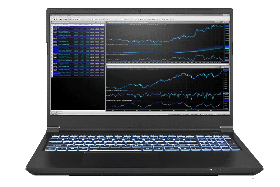 F-10 Trading Laptop for stock trading