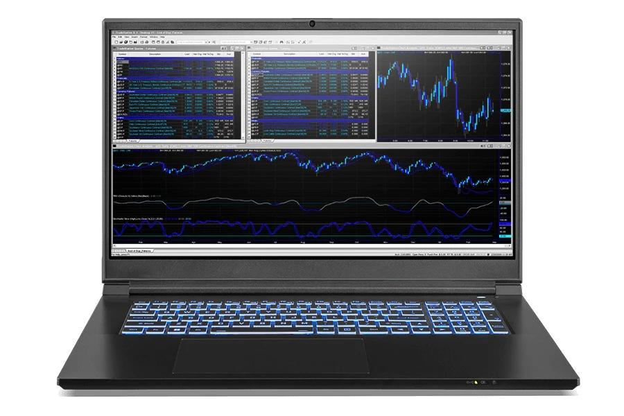 F-15 Trading Laptop for stock trading
