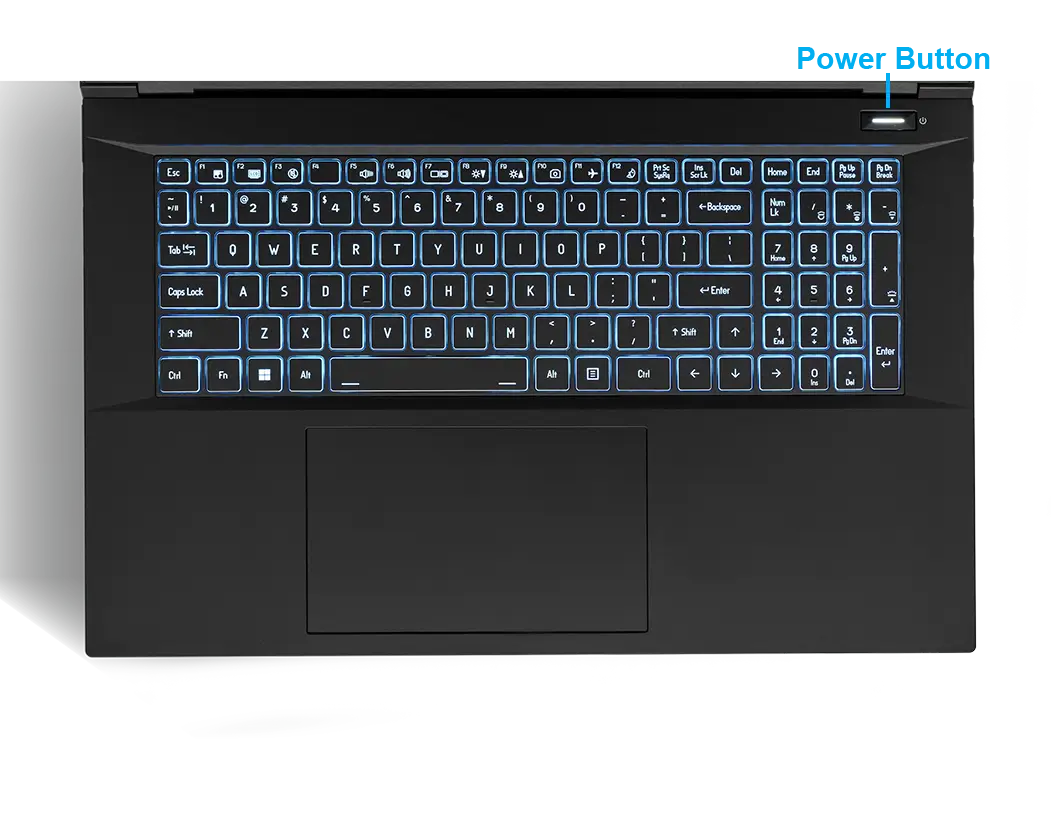 F-30 Trading Laptop keyboard