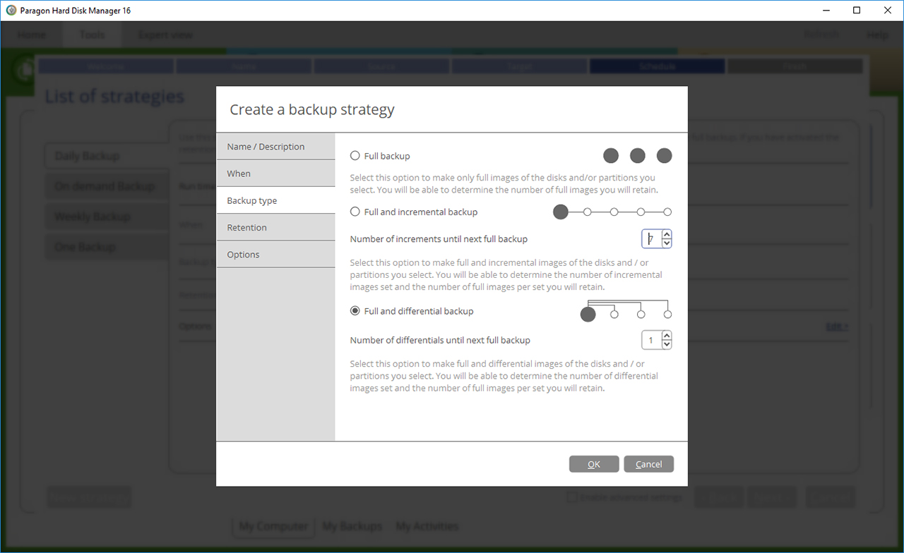 paragon backup software