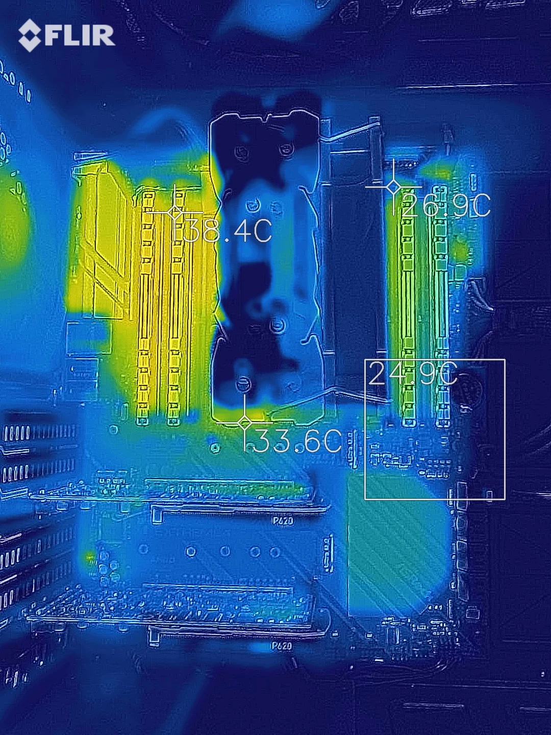 Thermal Imaging on our Trading Computers