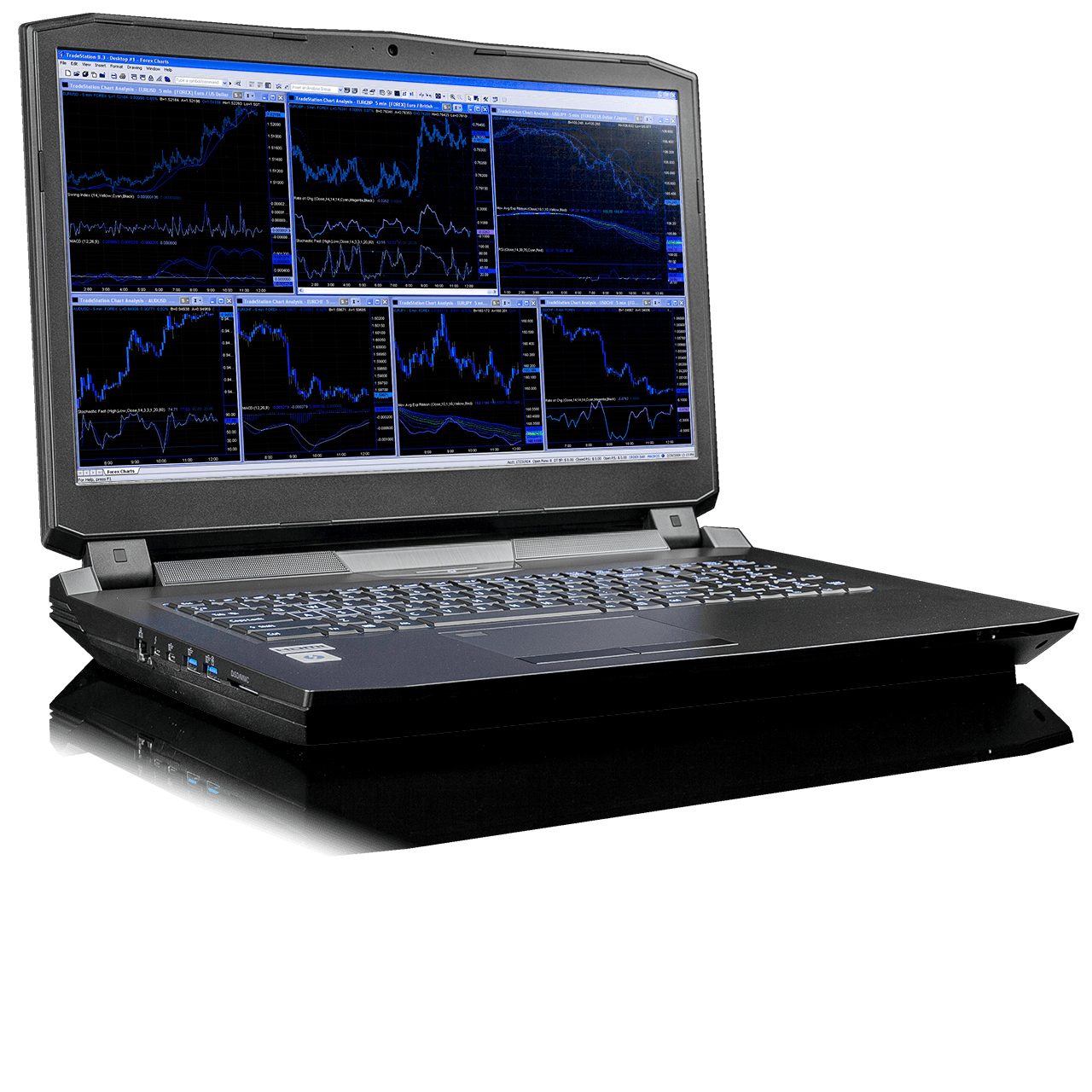 Falcon F30 Trading Laptop